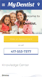 Mobile Screenshot of dentistinjoplin.com